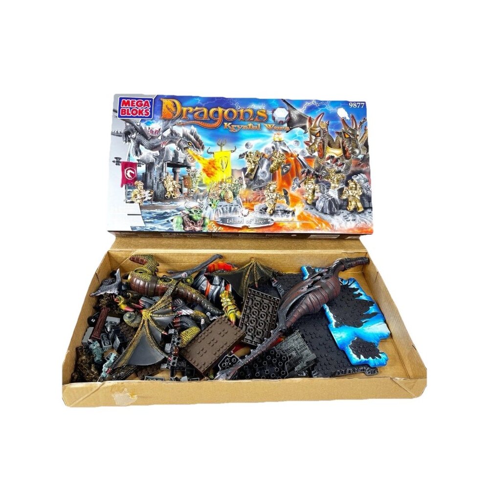 VTG 2003 Mega Blocks Krystal Wars Ultimate Battle 9877 Adult Owned Complete ?